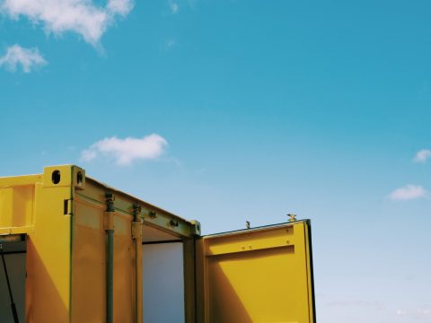 yellow and white building under blue sky during daytime